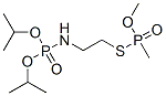 Methylphosphonothioic acid S-[2-[bis(isopropoxy)phosphinylamino]ethyl]O-methyl ester Struktur