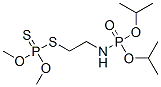 Phosphorodithioic acid S-[2-[di(isopropyloxy)phosphinylamino]ethyl]O,O-dimethyl ester Struktur