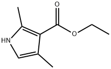 Ethyl 2,4-dimethyl-1H-pyrrole-3-carboxylate Structure