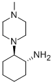 TRANS-2-(4-METHYLPIPERAZIN-1-YL)CYCLOHEXANAMINE Struktur