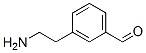 Benzaldehyde, 3-(2-aminoethyl)- (9CI) Struktur