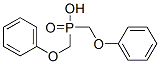 Phosphinic acid, di(phenoxymethyl)- Struktur