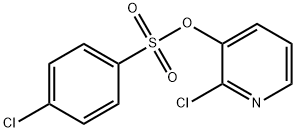 2-CHLORO-3-PYRIDYL 4-CHLOROBENZENE-1-SULFONATE Struktur