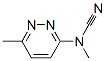 Cyanamide, methyl(6-methyl-3-pyridazinyl)- (9CI) Struktur