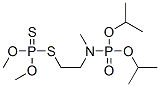 Phosphorodithioic acid S-[2-[di(isopropyloxy)phosphinyl(methyl)amino]ethyl]O,O-dimethyl ester Struktur