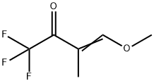 3-Buten-2-one,  1,1,1-trifluoro-4-methoxy-3-methyl- Struktur