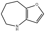 5,6,7,8-TETRAHYDRO-4H-FURO[3,2-B]AZEPINE Struktur