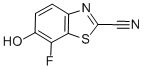 2-Benzothiazolecarbonitrile,7-fluoro-6-hydroxy-(9CI) Struktur