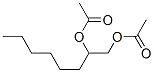 1,2-octanediyl diacetate Struktur