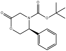 (5S)-N-(tert-Butoxycarbonyl)-3,4,5,6-tetrahydro-5-phenyl-4(H)-1,4-oxazin-2-one price.