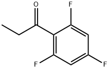 2'',4'',6''-TRIFLUOROPROPIOPHENONE Struktur