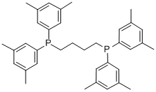 1,4-BIS[BIS(3,5-DIMETHYLPHENYL)PHOSPHINO]BUTANE Struktur