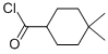 Cyclohexanecarbonyl chloride, 4,4-dimethyl- (9CI) Struktur