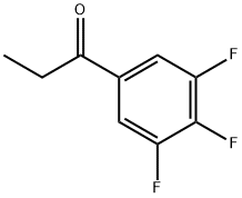 3',4',5'-TRIFLUOROPROPIOPHENONE Struktur