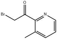 Ethanone, 2-bromo-1-(3-methyl-2-pyridinyl)- (9CI) Struktur