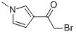 Ethanone, 2-bromo-1-(1-methyl-1H-pyrrol-3-yl)- (9CI) Struktur