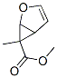 2-Oxabicyclo[3.1.0]hex-3-ene-6-carboxylicacid,6-methyl-,methylester, Struktur