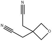 3,3-bis(cyanomethyl)-oxetane Struktur