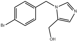 [3-(4-BROMO-BENZYL)-3H-IMIDAZOL-4-YL]-METHANOL Struktur