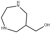 (1,4-diazepan-6-yl)methanol Struktur