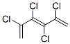 2,3,4,5-Tetrachlorohexa-1.3.5-trien Struktur