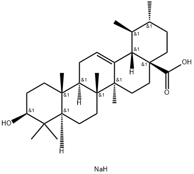 SODIUM URSOLATE Struktur