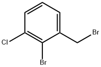 2-Bromo-3-chlorobenzyl bromide Struktur