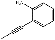 Benzenamine, 2-(1-propynyl)- (9CI) Struktur