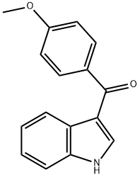 3-ANISOYL-INDOLE Struktur