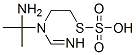 Thiosulfuric acid hydrogen S-[2-[amino(imino)methyl(isopropyl)amino]ethyl] ester Struktur