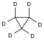 CYCLOPROPANE-D6 Struktur