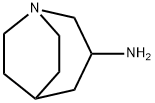 1-Azabicyclo[3.2.2]nonan-3-amine(9CI) Struktur