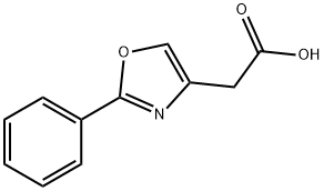 (2-PHENYL-1,3-OXAZOL-4-YL)ACETIC ACID Struktur