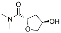 2-Furamide,tetrahydro-4-hydroxy-N,N-dimethyl-,trans-(8CI) Struktur