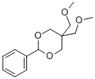 3,3-BIS (METHOXYMETHYL)-2-PHENYL-1,3-DIOXANE Struktur