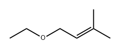 1-ETHOXY-3-METHYL-2-BUTENE Struktur