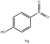 Mercury(II)bis(4-nitrophenolate) Struktur