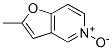 Furo[3,2-c]pyridine, 2-methyl-, 5-oxide (9CI) Struktur