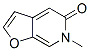 Furo[2,3-c]pyridin-5(6H)-one, 6-methyl- (9CI) Struktur