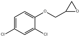 2-[(2,4-DICHLOROPHENOXY)METHYL]OXIRANE Struktur