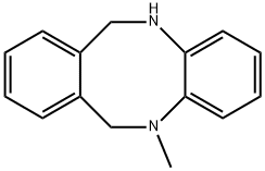 5,6,11,12-Tetrahydro-5-methyldibenzo[b,f][1,4]diazocine Struktur