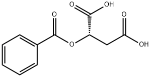 (-)-2-O-Benzoyl-L-malic acid Struktur