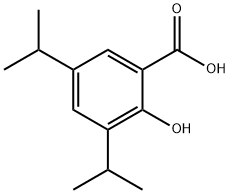 3,5-二異丙基鄰羥基苯甲酸 結(jié)構(gòu)式