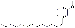 1-Methoxy-3-tridecylbenzene Struktur