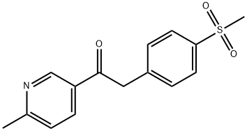 	1-(6-Methylpyridin-3-yl)-2-(4-(methylsulfonyl)phenyl)ethanone price.