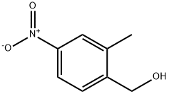 Benzenemethanol,  2-methyl-4-nitro- Struktur