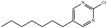 2-CHLORO-5-HEPTYLPYRIMIDINE Struktur