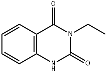 3-Ethylquinazoline-2,4(1H,3H)-dione Struktur