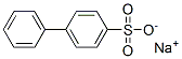 sodium [1,1'-biphenyl]-4-sulphonate  Struktur