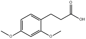 3-(2 4-DIMETHOXYPHENYL)PROPIONIC ACID Struktur